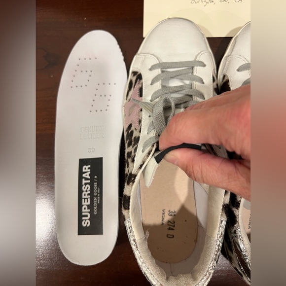 Golden Goose bnwt limited edition sneakers. Size 39. Purchased from intermix. - Picture 6 of 10